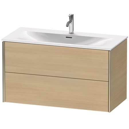 Xviu Wall-Mounted Vanity Unit Mediterranean Oak